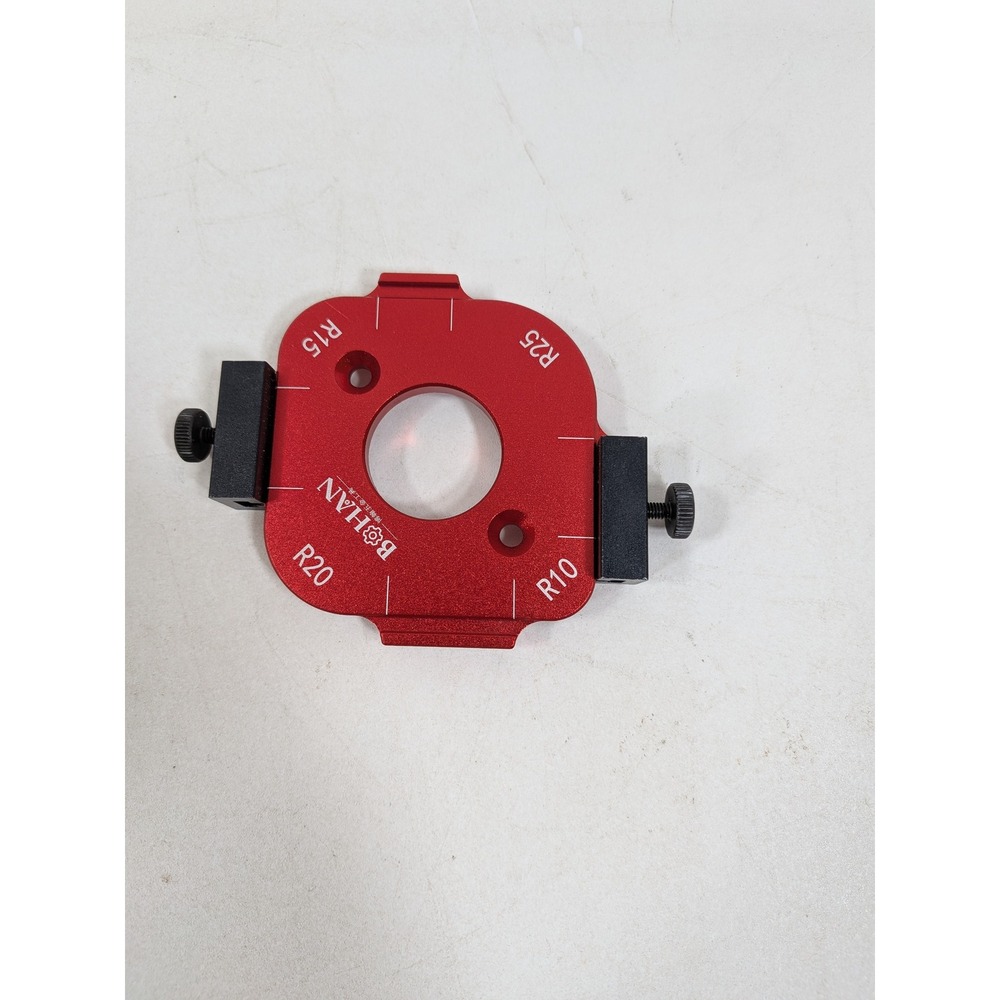 2‎ Bohan Aluminum Radius Corner Jig Woodworking Router Template R10 R15 R20 R25 - Picture 6 of 7